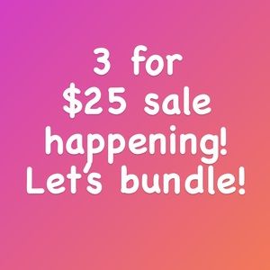 Add a ❤️ to the items, willing to negotiate.